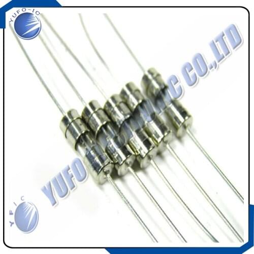 Free Shipping 50pcs 8A 250V 3.6x10mm Axial leade Fuses Glass Fast Quick Blow 8 amp NEW 3.6*10MM 250V8A
