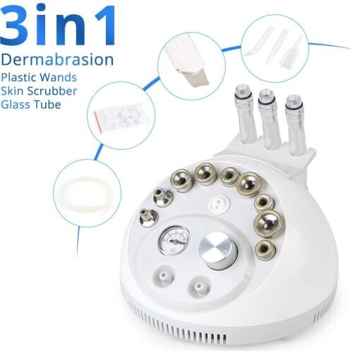 Professional Skin Scrubber Facial Diamond Microdermabrasion Dermabrasion Pores Cleaning Device