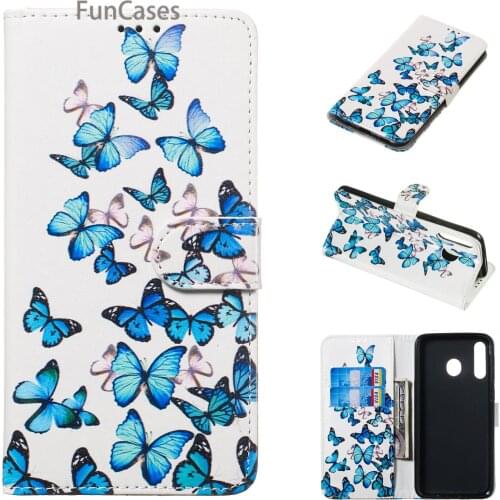 Phone Pouch For hoesje Samsung M30 Pink Green Silicone Cover Wallet Flip Case sFor Cove Samsung Galaxy phone case M30 Luxury