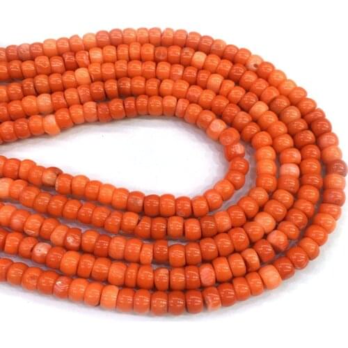 Artificial coral Beadeds Pillar shape isolation loose beads For jewelry making DIY bracelet necklace semi-finished accessorie