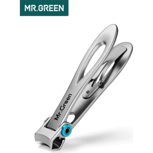 MR.GREEN Nail Clippers Stainless Steel Nail Cutter Clippers Manicure Beauty Tool Nail Cutter Pedicure Finger Toe Scissors