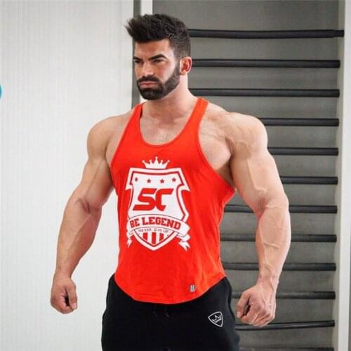 Summer Brand Fitness Tank Top Men Bodybuilding 2021 Gyms Clothing Fitness Men Shirt slim fit Vests Mesh Singlets Muscle Top