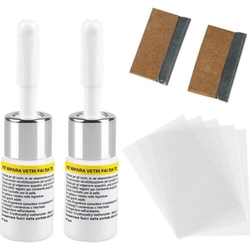 Car Cracked Glass Repair Kit Auto Car Windshield Nano Repair Tool Set Window DIY-Tools Glass Scratch Wholesale Dropshipping