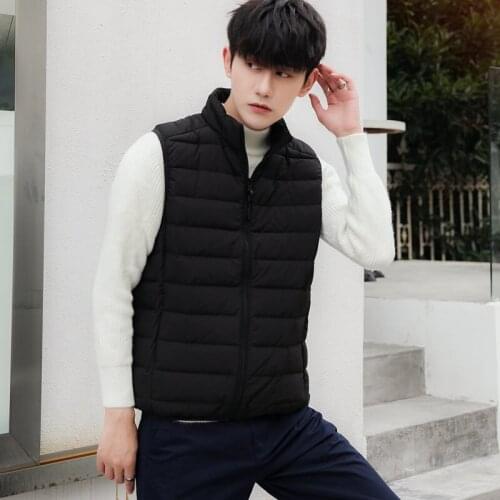 2021 Fashion New Men Outwear Coat Men Down Coat Oversize Men Coat Outwear Ultra Light Men Down Vest