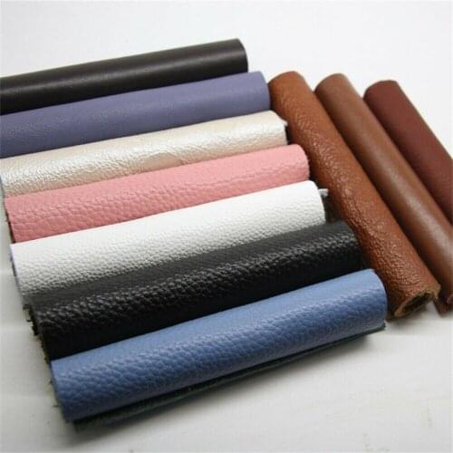 Genuine Cowhide Real Cow Hide and Leather Craft DIY Skins Layer Restore Manual Multicolor