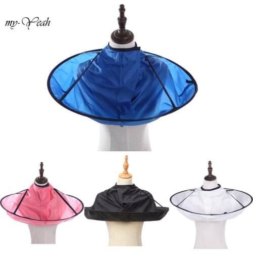 4 Colors Kids Foldable Hair Cutting Cloak Waterproof Hair Umbrella Hairdresser Cape Shaving Wrap Barber Pro Salon Styling Tool