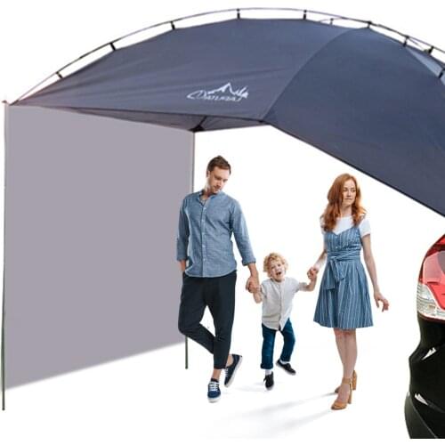 SUV Awning Auto Sun Shelter Tent Waterproof And Sunscreen Folding Tent Hatchback Car Tail Tent For Auto Camping Accessories