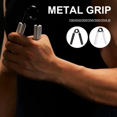 100 lbs-350 lbs Aluminum Alloy Fitness Heavy Grips Wrist Rehabilitation Developer Hand grip Muscle Strength Training Device