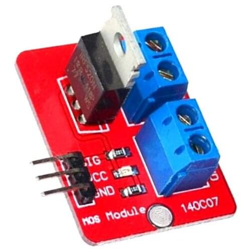 0-24V Top Mosfet Button IRF520 MOS Driver Module For Arduino MCU ARM Raspberry pi