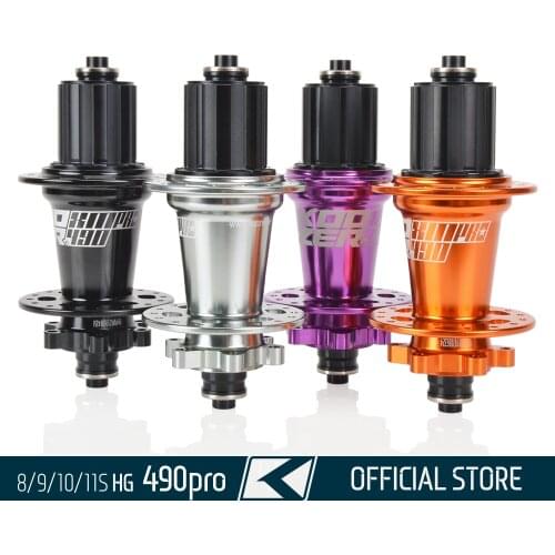 Koozer XM490pro Rear 5x135 QR 10x135 TA 12x142 THR 32 Hole Hyperglide SH HG 8S 9S 10S 11S 12Speed CRMO Axle 4 SB MTB Bicycle Hub