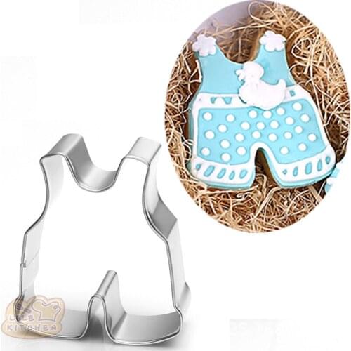 1pcs Sling Trousers Moldes Metal Cookie Cutter reposteria patisserie Biscuit confeitaria Fondant Cake Decor Kitchen Cooking Tool