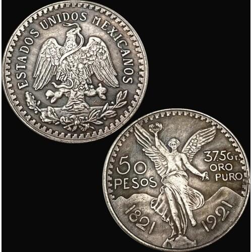 1921 Spanish Angel Statue of Liberty Commemorative Coin Gift Lucky Challenge Coin