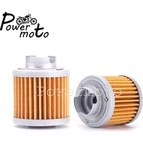 2X Motorcycle Part Engine Oil Filter Cleaner for Honda ATC125M SSR 150/160 TX Daytona Trex 150 YX 150/160 Piranha 190 2V Engine