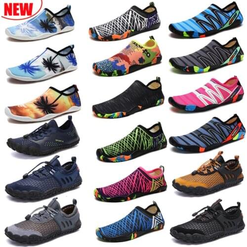 Swimming Water Aqua Shoes Men Women Beach Camping Shoes Adult Unisex Aqua Flat Soft Walking Lover yoga Shoes Non-slip sneakers
