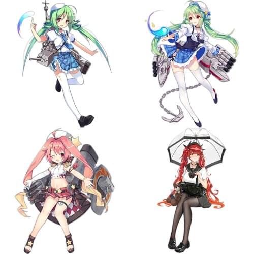 Three Ratels CYX15 Azur Lane Comet Anime sticker for car bike motorcycle laptop wall stickers for gabinete gamer