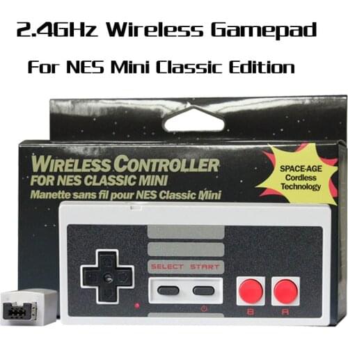 Wireless Controller Gamepad Game Joypad Joystick Controller for Nintendo NES Mini Classic Edition Console Controller Accessories