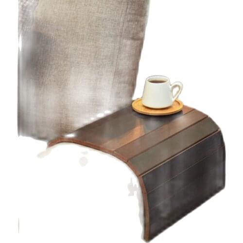 Home Decoration 45x25 Walnut Portable Yansehpa Living room Easy Use Made In Turkey