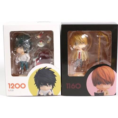 Death Note L 2.0 1200 / Light Yagami 2.0 1160 Q Face Doll Action Figure Collectible Model Toy Gift