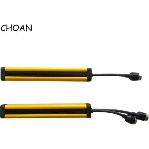 CHOAN SS2008T 20mm 8 beams DC 24V Photoelectric Detector Infrared sender sensor Safety light curtain Safety grating protector