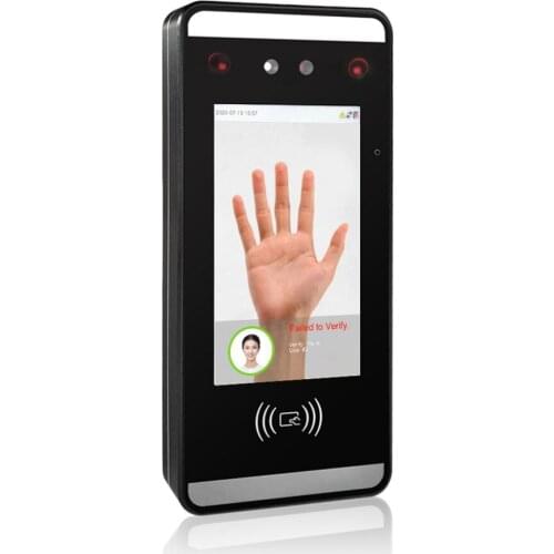 HD Face Recognition Camera Door Access System Temperature Detection Turnstile EM lock Access Control System