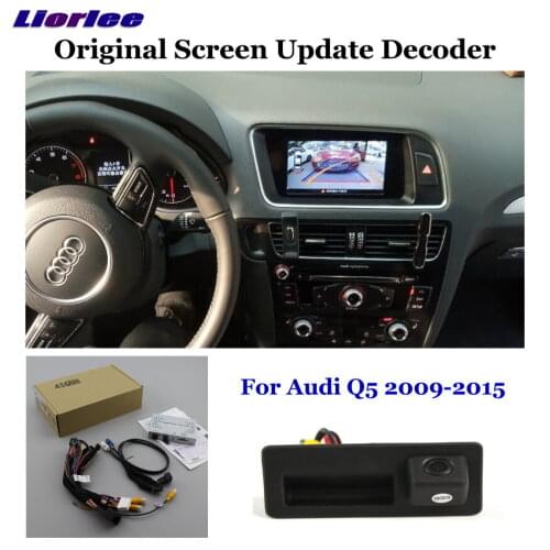 Car Rear View Backup Camera For Audi Q5 8R 2010 2012 2013 2014 2015-2019 2020 Reversing Parking CAM Full HD CCD Decoder