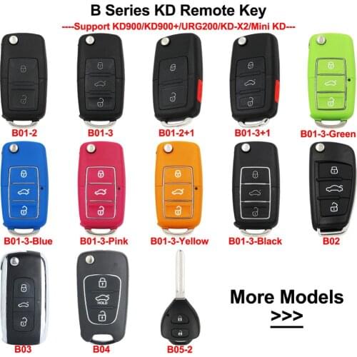 Keyecu B Series KD Remote Key B01-2 B01-3 B01-2+1 B01-3+1 B01-3-Luxury B02 B03 B04 B05-2 for KD900 URG200 KD900+ KD-X2 Mini KD