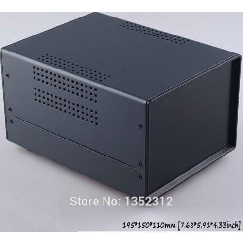 One pcs 195*150*110mm iron enclosure for electronic instrument case distribution box electronics junction enclosure control box