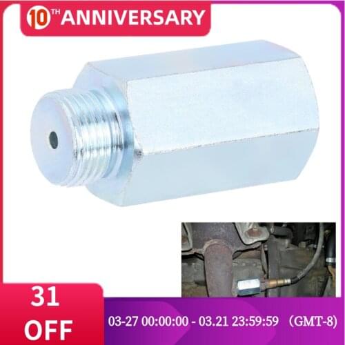 M18 x 1.5Oxygen Sensor O2 Lambda Sensor Extender Spacer for Decat & Hydrogen M18 Stainless Steel Oxygen Sensor
