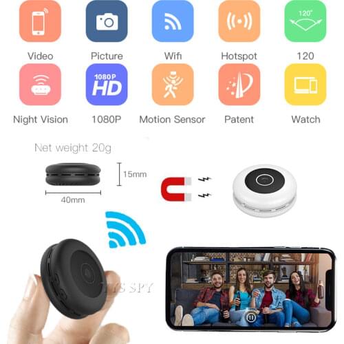 H11 Mini Camera Wifi Espia Magnetic HD Night Vision Micro Camera Sensor Motion Small DVR Video Camcorder Support Hidden TF Card