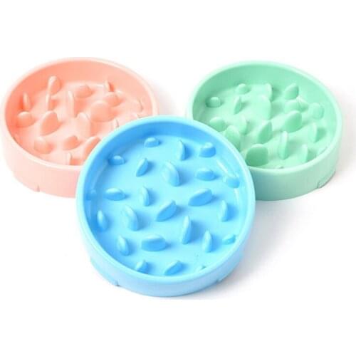 Pet Dog Bowl Puppy Kitten Feeding Drinking Dish Feeder