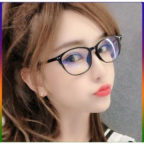 Fashion Unisex Computer Glasses Blue Light Blocking Anti Fatigue Ultra Light Round Nerd Eyeglass Frames Women Men Anti Radiation