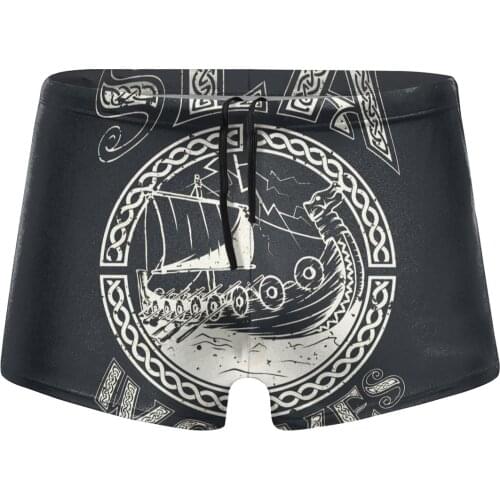 Men Floki beach swimming trunks Viking Sea Wolves Vikings shorts Boy for the sea Pool