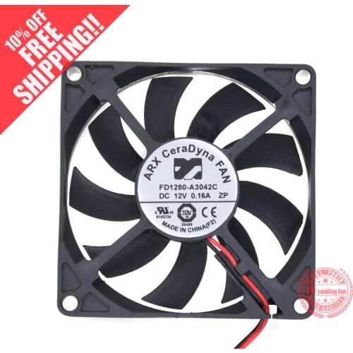 NEW FOR ARX FD1280-A3042C 8015 12V 0.16A 8CM silence cooling fan