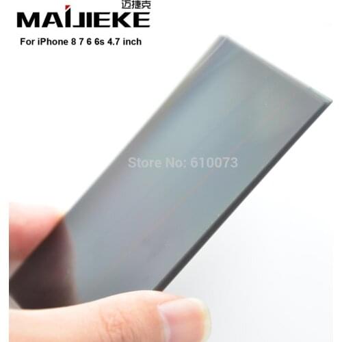 MAIJIEKE For 6S LCD Filter Polarizing Film For iPhone 6 4.7 Polarizer Film Polarization Polarized Light Film 50PCS