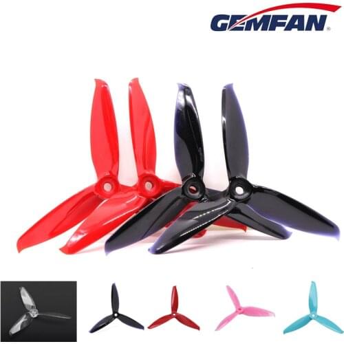 Gemfan Flash 5152S 5.1X5.2X3 3-Blade PC Propeller for RC FPV Racing Freestyle 5inch 5.1inch 4S 6S Drones Nazgul5 XL5 V4