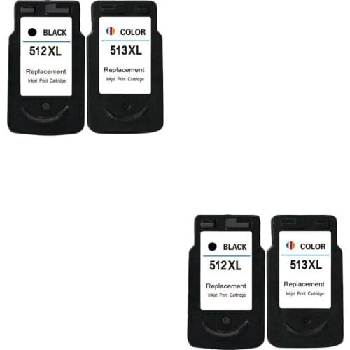 LuoCai Compatible Ink Cartridges FOR CANON pg512 cl513 Pixma MP280 MP282 MP330 MP480 MP490 Printers cartridge pgi 512 cli 513 XL