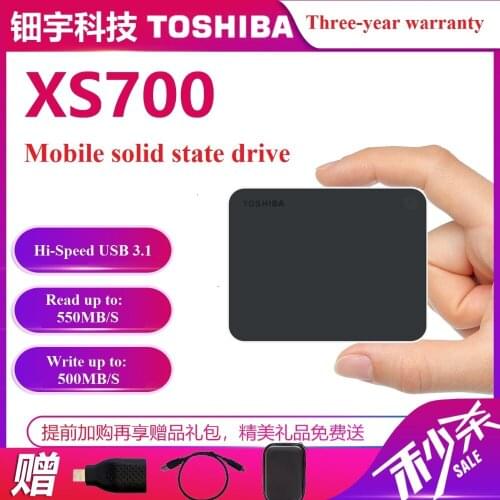 Toshiba XS700 Mobile Solid State 480g 960g Mobile Solid State Drive Type-c USB3.1