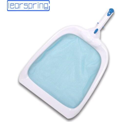 Heavy Leaf Leaves Rake Mesh Frame Net Skimmer Cleaner Swimming Pool Spa Tool New Swimming Pool Cleaning Pond Bag Rake Net