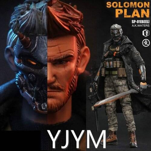 1/12 DAMTOYS SIP001C Solomon Plan A.K. Waters BEEL Silider Figure Doll Toy