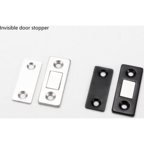 10pcs/Lot Invisible Door Closer Magnetic Cabinet Catch Magnet Door Stopper With Screws For Closet Cupboard Cabinet Furniture
