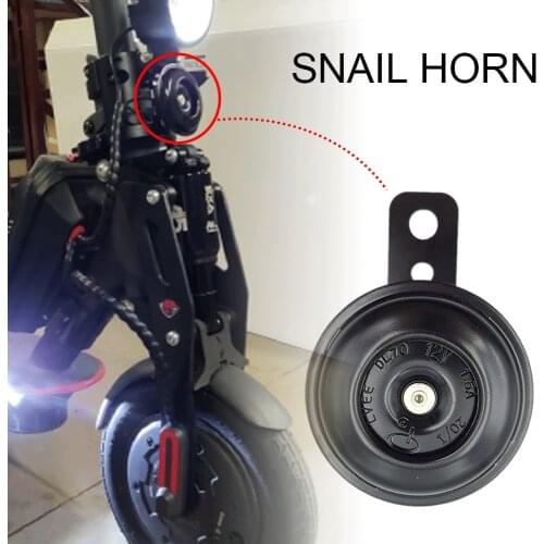 12V/48V Universal Motorcycle Electric Car Horn Replacement Bike Scooter Warn Loud 100db/105db Mopeds Go-Karts Dirt Pocket Bike