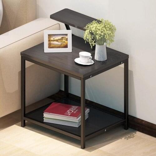 Tea Table Nordic Light Luxury Sofa Corner Table small tea table Printer Stand multi-functional shelf Living Room Furniture