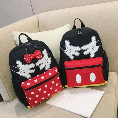 Disney Mickey mouse Children bag school backpack boy girl bag cartoon kindergarten bag shoulder boys Primary student