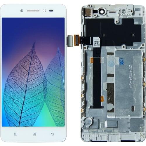 For Lenovo S90 LCD Display with Touch Screen Digitizer Assembly with frame