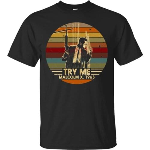 Try Me TShirt Malcom X Shirt