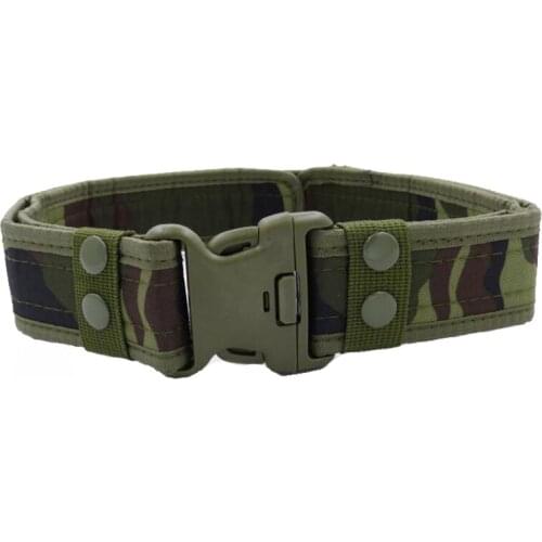 Outdoor Camouflage Tactical Waistband Military Combat Training Waist Belt Hunting Accessories Paintball Airsoft Sport Waistband