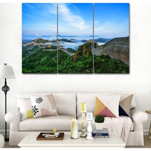 The Great Wall 3pcs HD Canvas Painting Modern Home Decoration Living Room Canvas Print Painting Wall Decor Picture