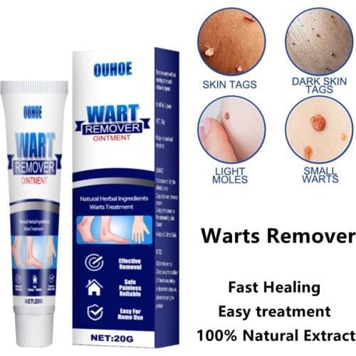 Warts Remove Cream Skin Tag Remover Plantar Warts Herpes Acne Insect Bites Treatments Antibacterial Ointment Body Care Creams