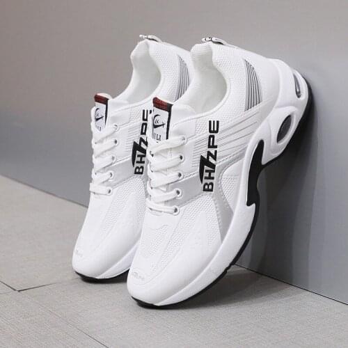 Men Shoes Casual Men Sneakers Air Cushion Sneakers Breathable Outdoor Walking Sport Shoes For Male Lace Up Bubble Footwear