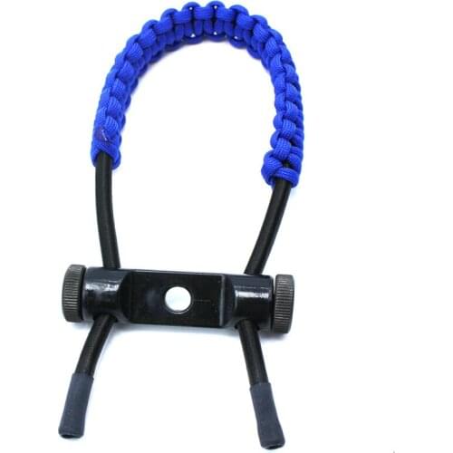 Bow Sling Crossbow Compound Recurve Bow Wrist Sling Band StrapS Hunting Braided Cord Rope Shooting Target Outdoor Accessory